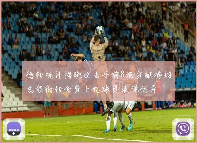 德转统计揭晓攻击手前8场贡献榜姆总领衔转会费上亿球员表现优异